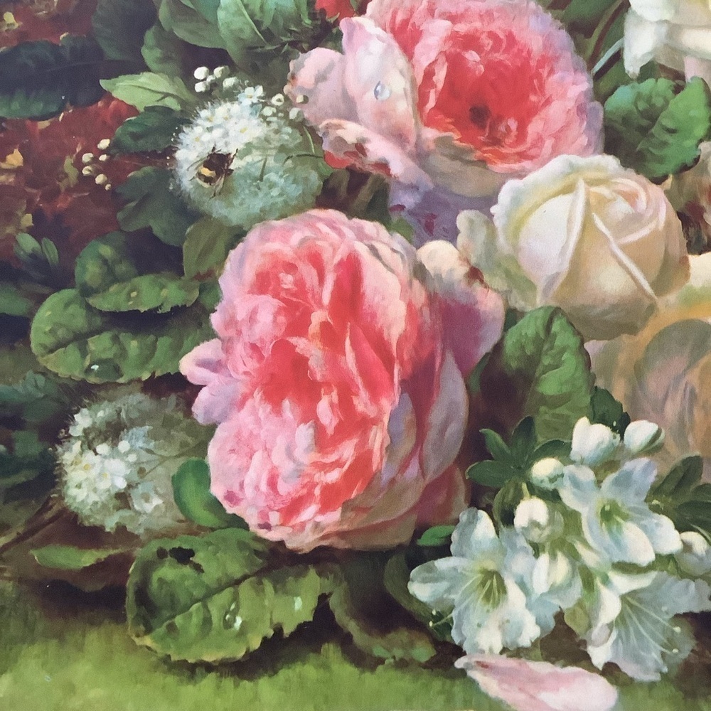 1930’s Fragrance In Bloom Jean Baptist Robie French Still Life Litho Print - Picture 4 of 12